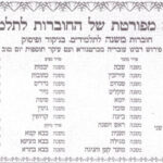 חוברת משנה לתלמידים נייר