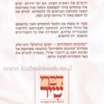 נתיבות החסידות ימים נוראים