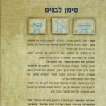 סימן לבנים שיחות למועדי השנה