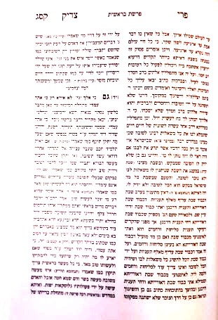 פרי צדיק על התורה