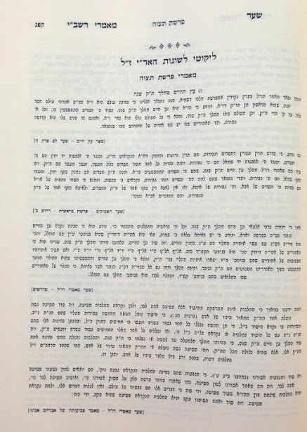 שער מאמרי רשבי 1